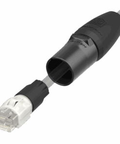 Ethercon Retractable Housing B Top Nero