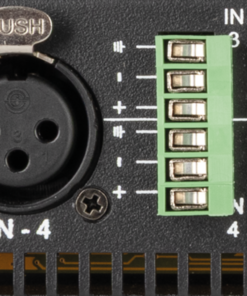 MI-4.600 Amplificatore da installazione a 4 canali con DSP e Milan (4x 600 W)