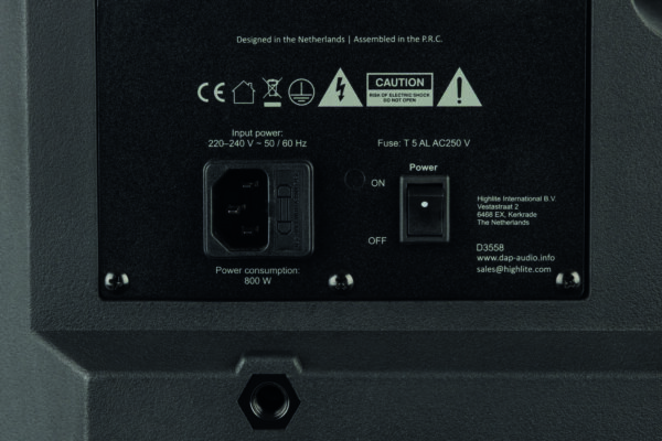 NGA-12A Diffusore attivo da 12” ad alta potenza a gamma completa