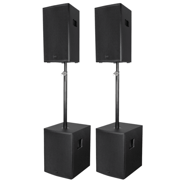 NRG Set 10 Set PA passivo con top da 10” e sub da 12”