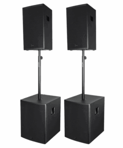 NRG Set 12 Set PA passivo con top da 12” e sub da 15”