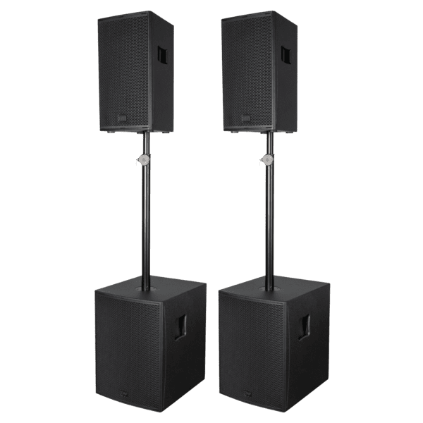 NRG Set 8 Set PA passivo con top da 8” e sub da 12”