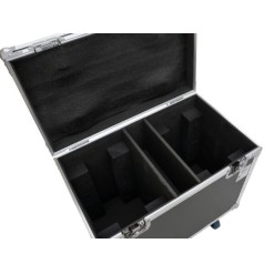ROADINGER Flightcase 2x TMH-H380 with wheels