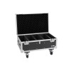 ROADINGER Flightcase 4x LED Strobe SMD PRO