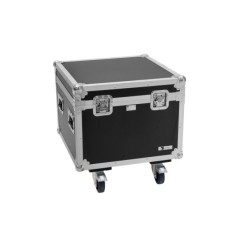 ROADINGER Flightcase PRO 2x IP Mega SWING with wheels