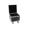 ROADINGER Flightcase PRO 2x IP Mega SWING with wheels