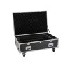 ROADINGER Flightcase PRO 4x LED BAR-8 SWING with wheels