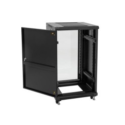 ROADINGER SSC-16 Steel Cabinet with Glass Door 16U