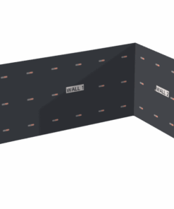 SET Frame - L-Shape SET Including Support 604,5cm Set completo per struttura modulare a L da 6 x 3 x 3 m