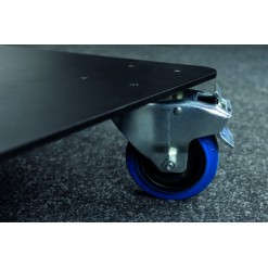 Universal Truss Base Plate 750 with wheels Per truss Pro-30 a gradini, quadrati e a triangolo