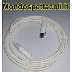 Adattatore Bianco XLR Asta Microfono con Cavo