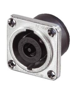 speakON 8P Chassis - male Nickel housing Alloggiamento in nichel