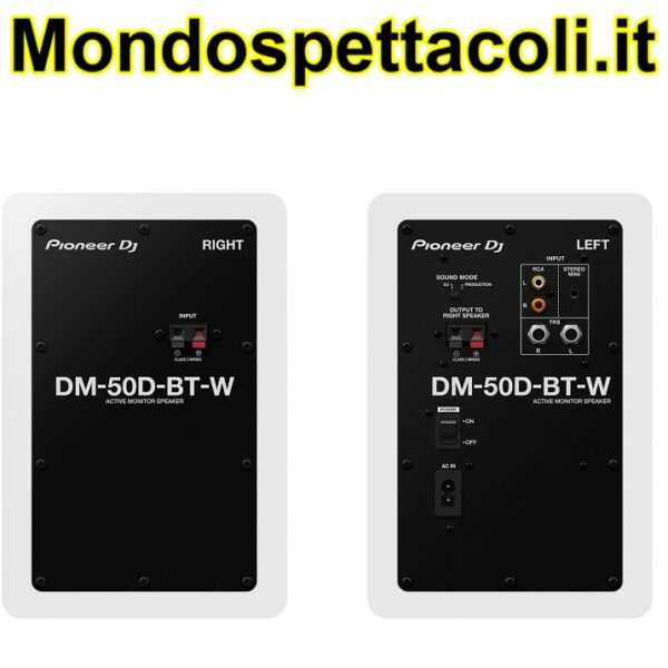 Pioneer DJ DM-50D-BT-W - immagine 2